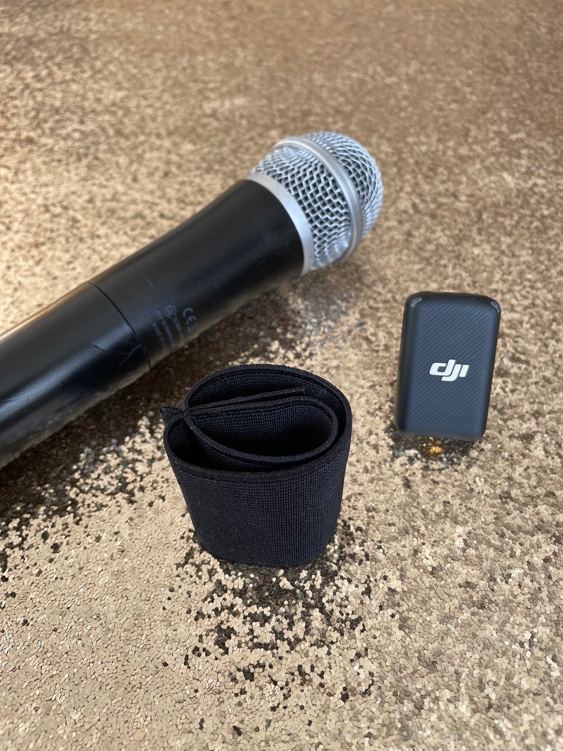 DJI Mic Wireless elastic sleeve for hand microphone image 1