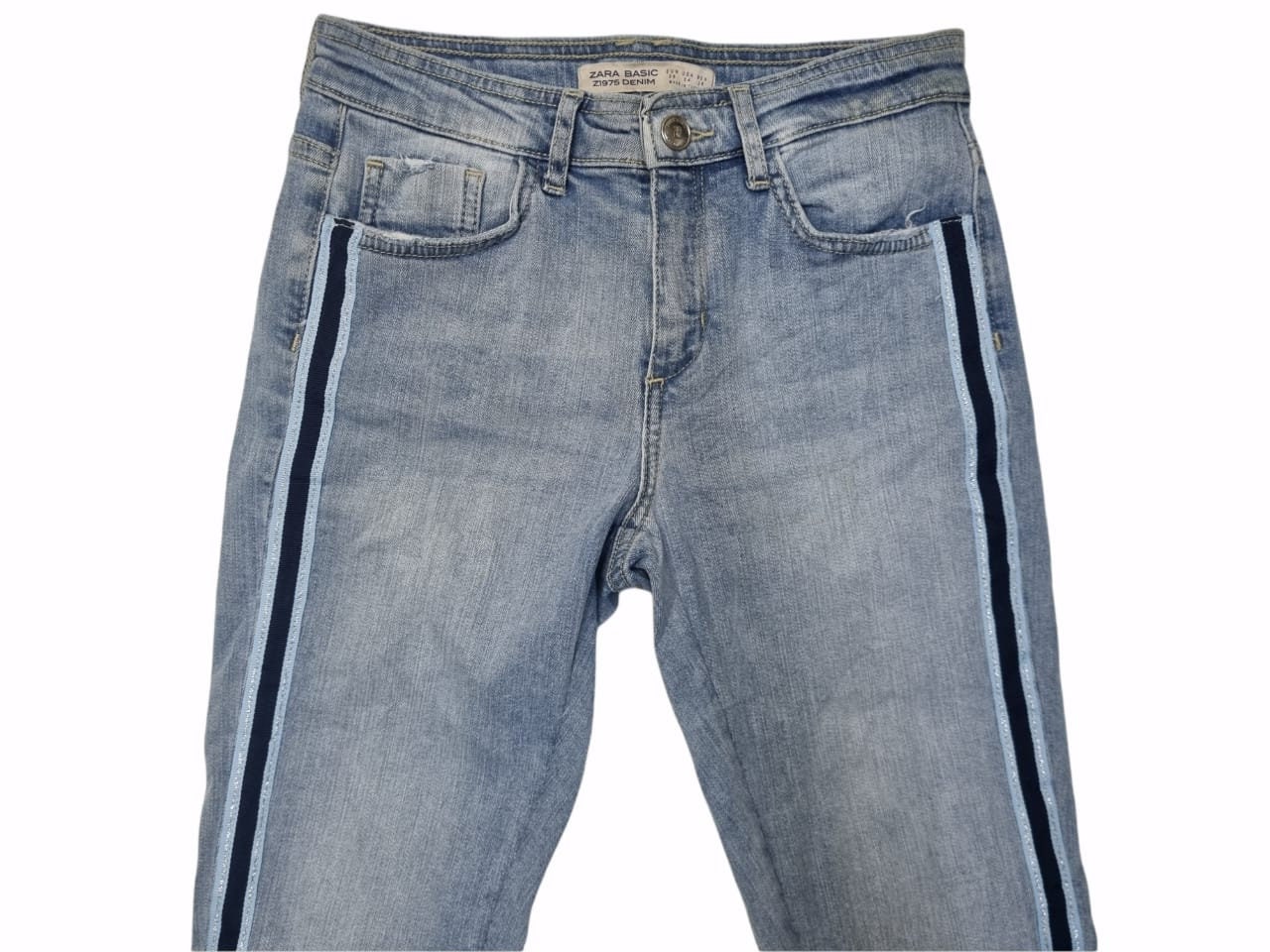 Zara Basic Denim Est 1975 Vintage Diseno Raro Etsy Mexico