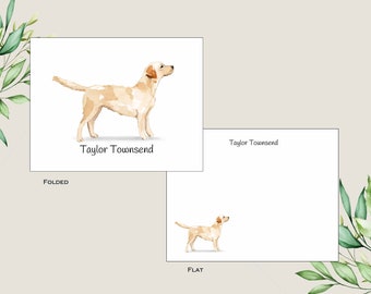 Labrador Retriever Note Cards, Dog Stationery, Dog Breed cards, Veterinarian Note Card Gift, Pet Stationery, Animal Lover Cards