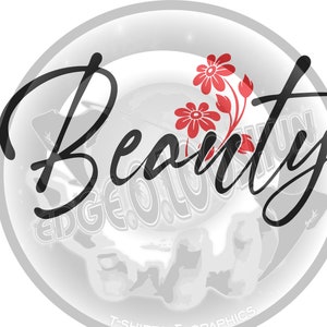 Beauty svg cut file, Silhouette Cameo, Cricut, Self Love