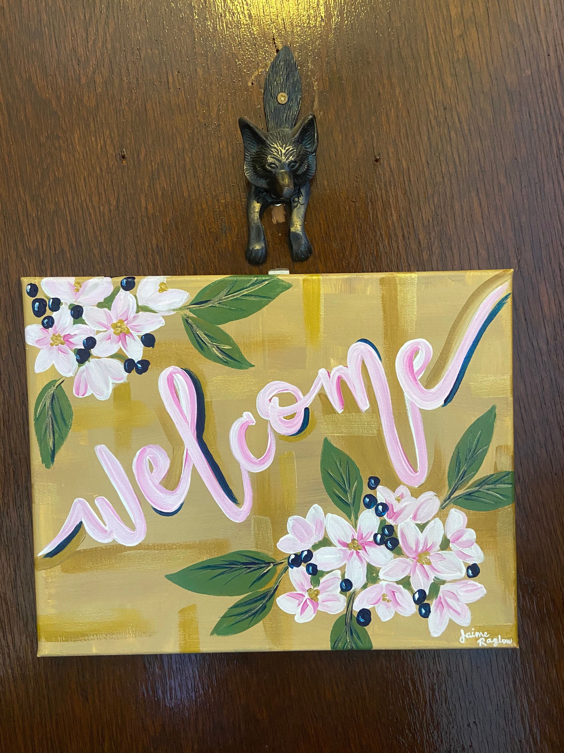 Handpainted Sign Etsy