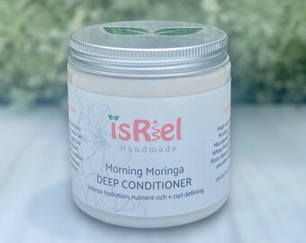 Moringa Deep Conditioner, Conditioner for Frizzy, Dry hair, Deep Conditioning Treatment, Protein Deep Conditioner, Hydrating Hair Mask