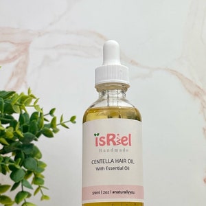 Centella Hair Growth Oil, Herbal Hair Oil, Ayurvedic Hair Growth Oil, Natural Hair Oil, Vegan Hair Oil, Moisturizing Oil, Sealant Hair Oil