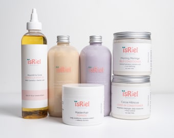 Maximum Hydration Hair Bundle, Entire  Herb Infused Collection, Plant Based Haircare, Vegan Hair Products, Deep Moisture Treatment