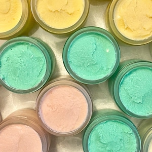 Handmade body butter, non greasy body butter, cocoa body butter for dry skin, Unscented body butter, Whipped shea body butter
