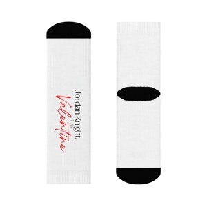 Jordan Knight Is My Valentine socks