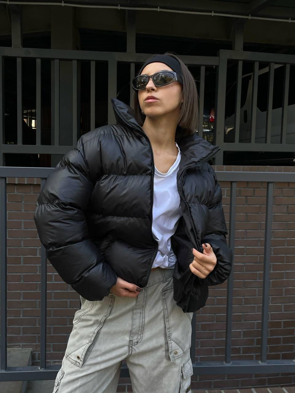 Y2k Puffer Jacket - Etsy Y2k Puffer Jacket - Etsy