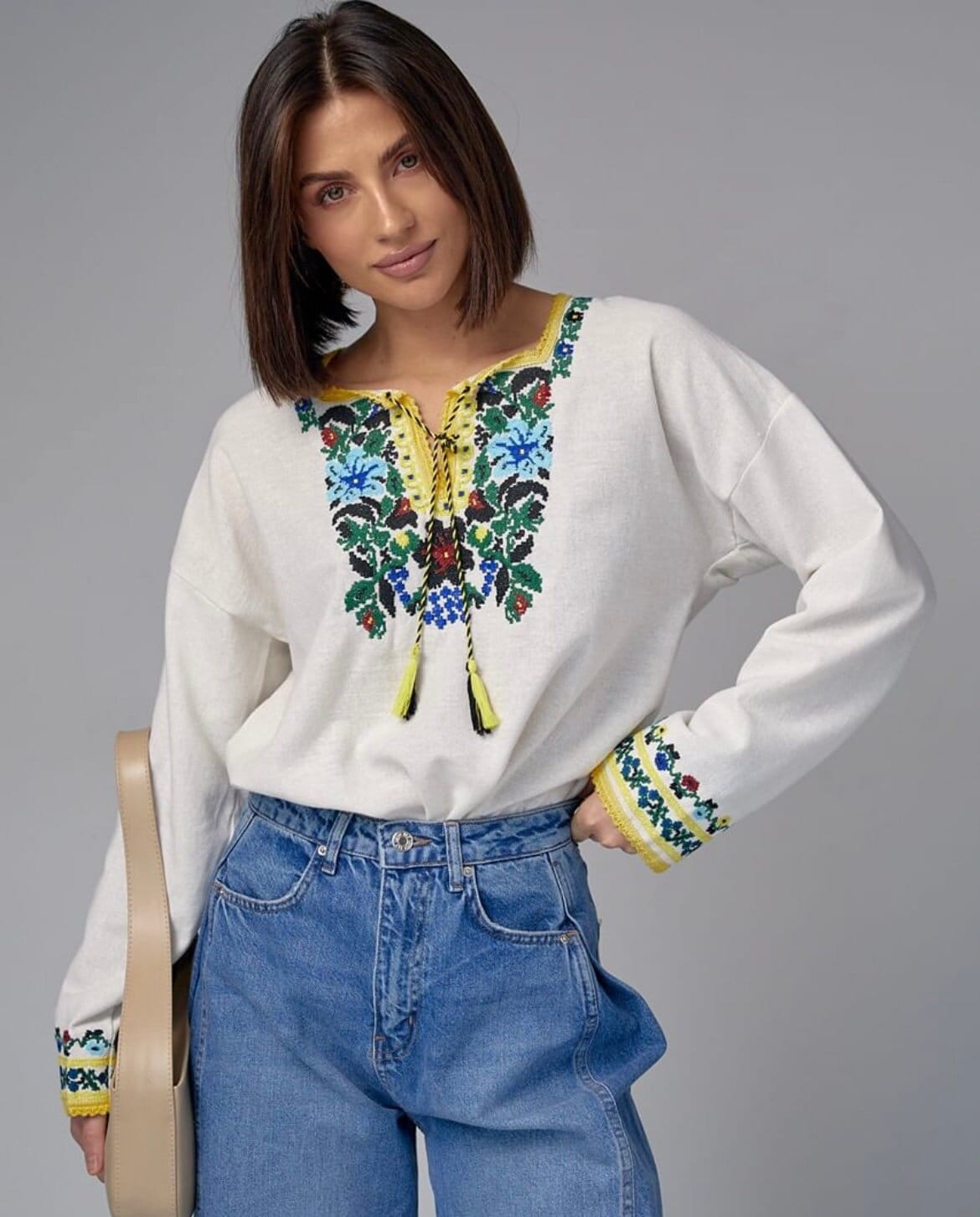 Ukraine Bukovina Vyshyvanka, Ukrainian embroidered blouse, Women Vyshyvanka, Ukrainian blouse, Ukrainian seller