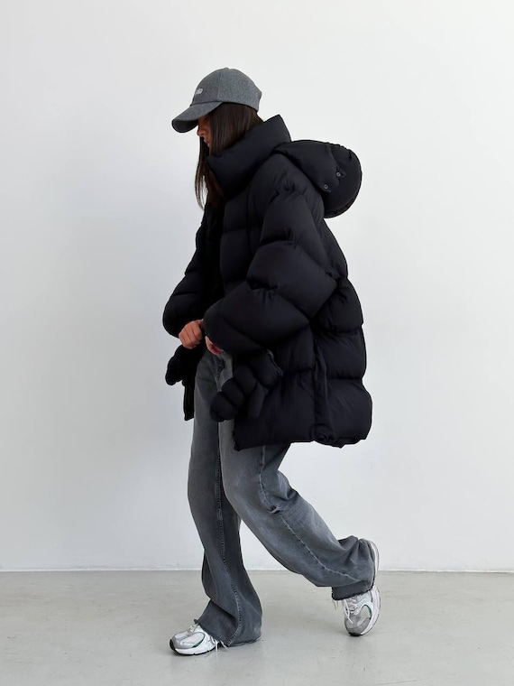 Oversized winter jacket womens hotsell