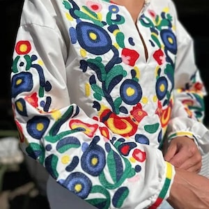 Bukovina Vyshyvanka blouse, Woman Vyshyvanka, Ukrainian blouse, Vyshyvanka, Ukrainian gift, Ukrainian clothing