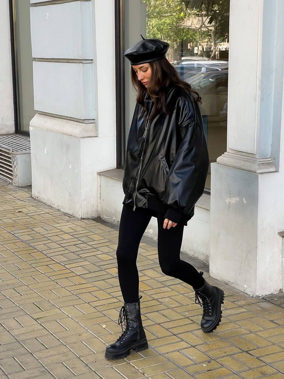 Dr martens bomber jacket black shop