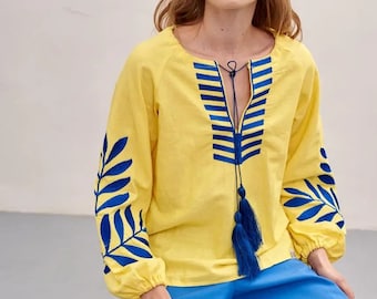 Ukrainian Women's Vyshyvanka, Embroidered Blouse, Vyshyvanka, Ukrainian Clothes