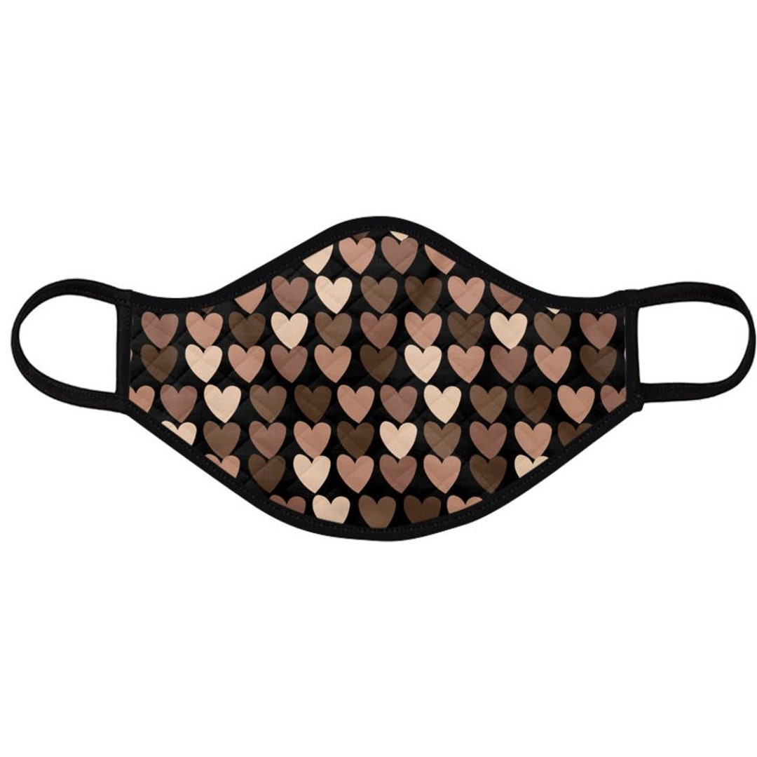 Tween Face Mask, Teen Face Mask, Washable and Made in the USA Heart
