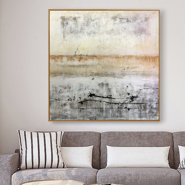 Hand Painted Canvas Wall Art Etsy