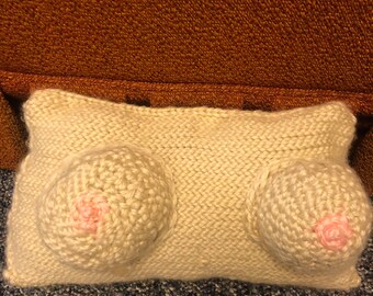 Titties Throw Pillow
