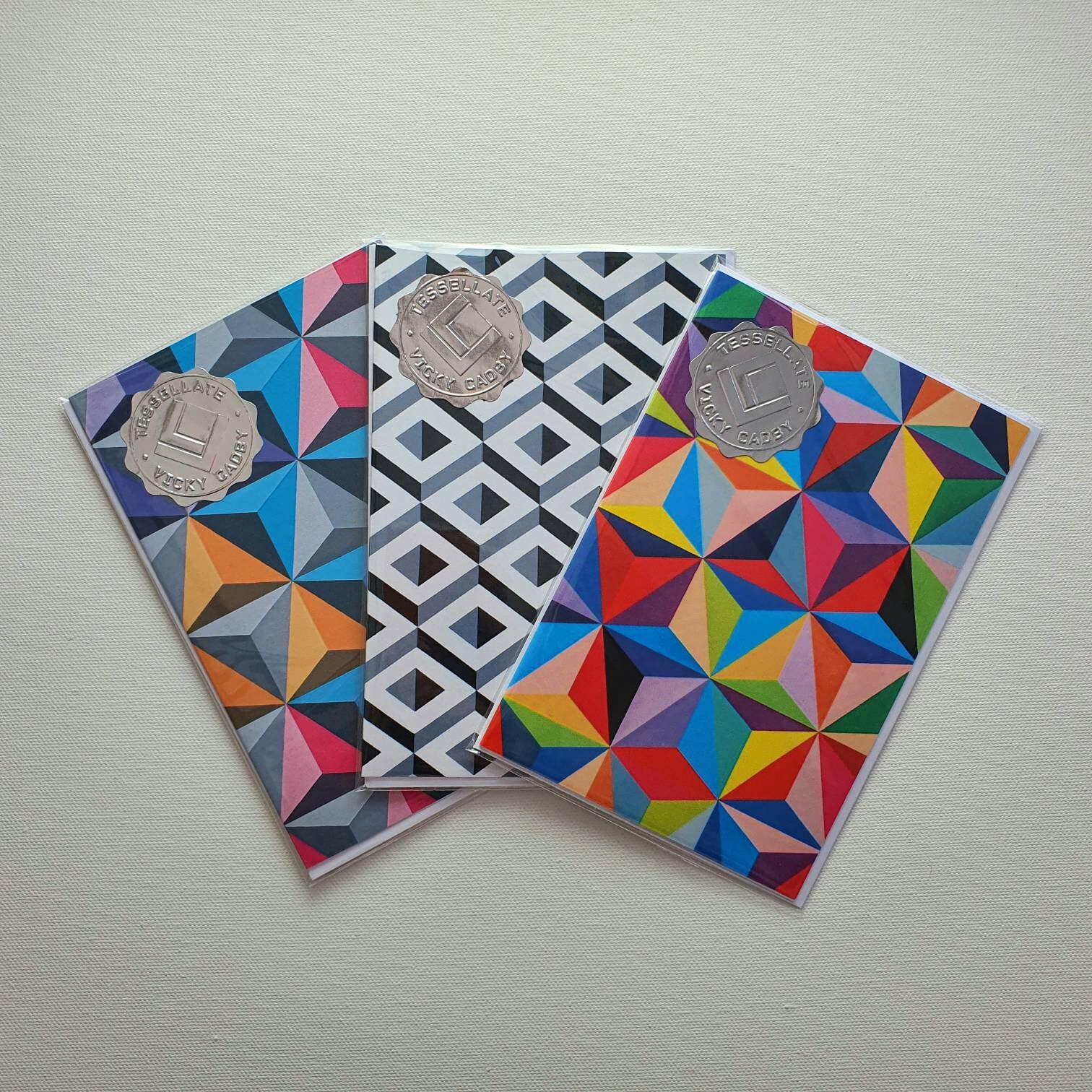 Greetings Card from Original Painting Multi Colour | Etsy