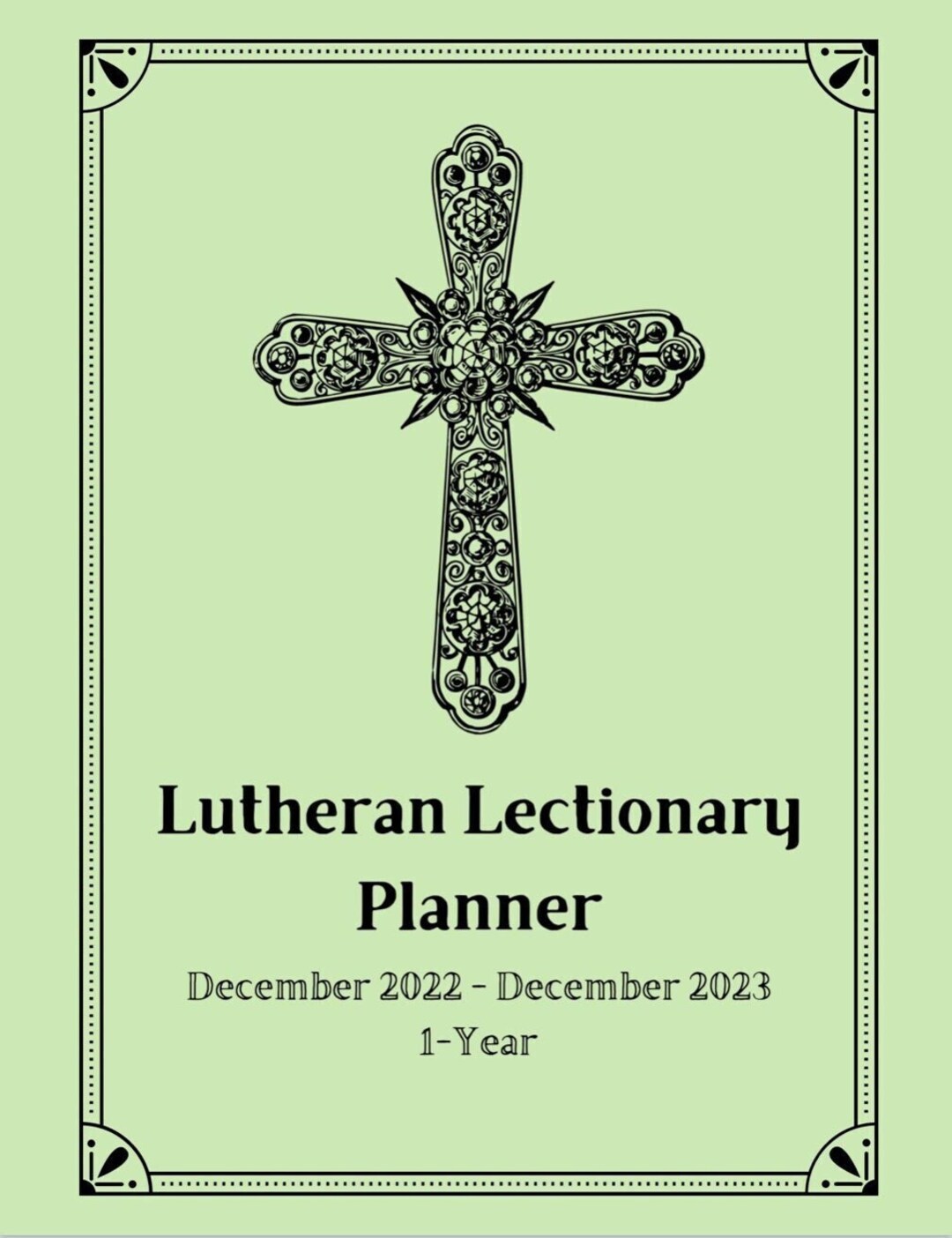 Lutheran Lectionary Planner 202223 1year Etsy