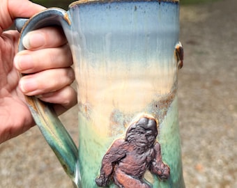 Big Foot and UFO Mug