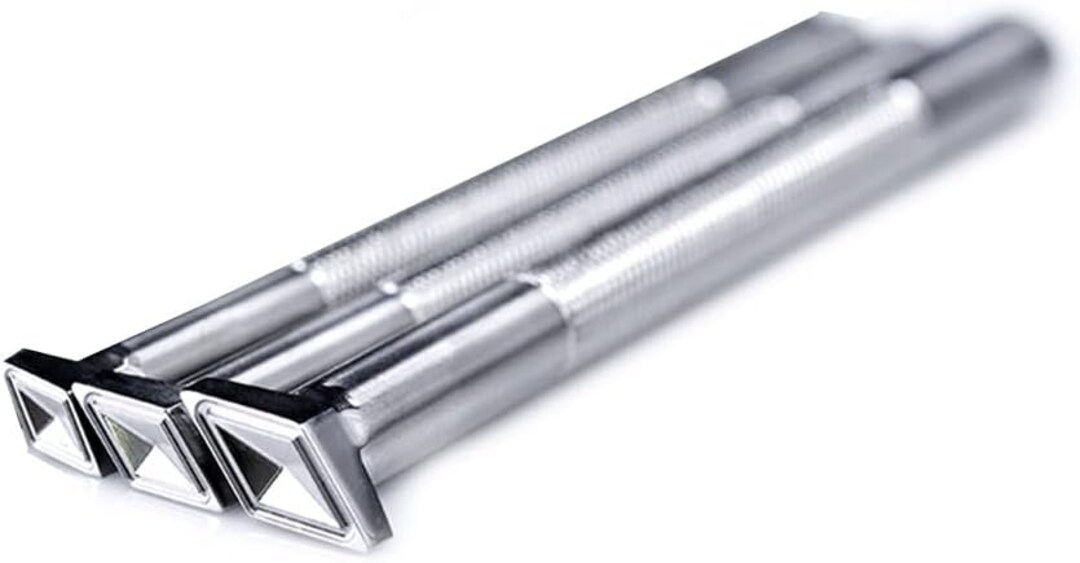 Singring Lederstempel Set - 3D Diamond Stamps - 3 Größen (S/M/L) - 304 Edelstahl Für Lederarbeiten