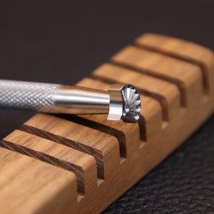 Leather Stamp, 1 Piece Professional Leather Stamping Tools for Craft Working, 304 stainless steel Leather Stamping DIY Tool