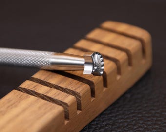 Leather Stamp, 1 Piece Professional Leather Stamping Tools for Craft Working, 304 stainless steel Leather Stamping DIY Tool