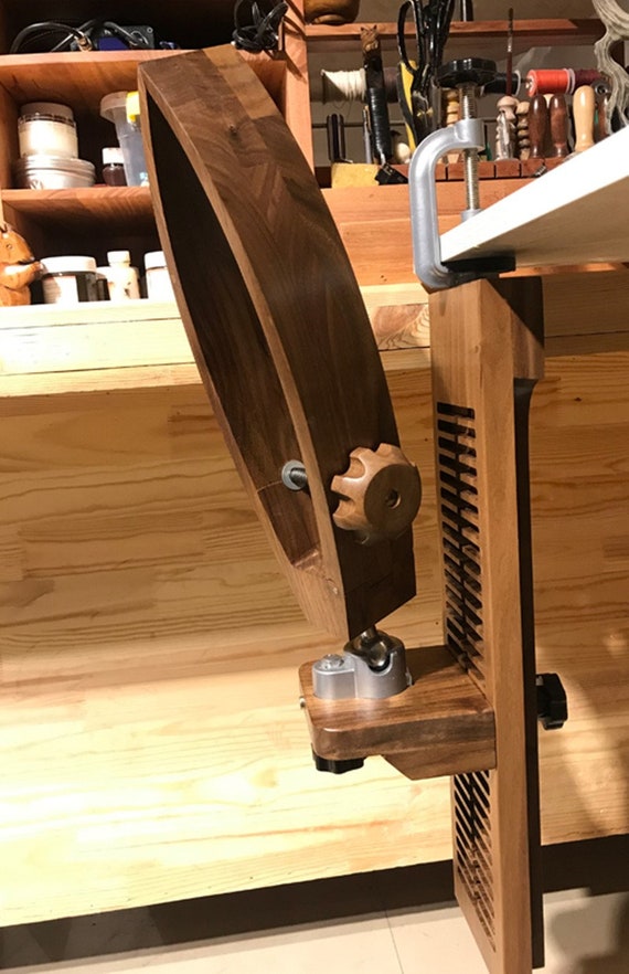 New to leather craft- DIY stitching pony. I am an avid woodworker
