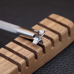 Leather Stamp, 1 Piece Professional Leather Stamping Tools for Craft Working, 304 Stainless Steel Leather Stamping DIY Tool