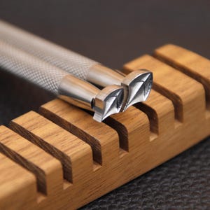 Leather Stamps, Dragon Scale Pattern, 1 Piece or 2 Pieces Professional Leather Stamping Tools for Craft Working, 304 Stainless Steel