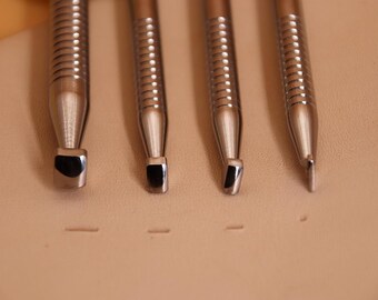 Steel Craft Japan #B892 Small Undercut Beveler Stamp - Leather Stamping & Crafting Tool