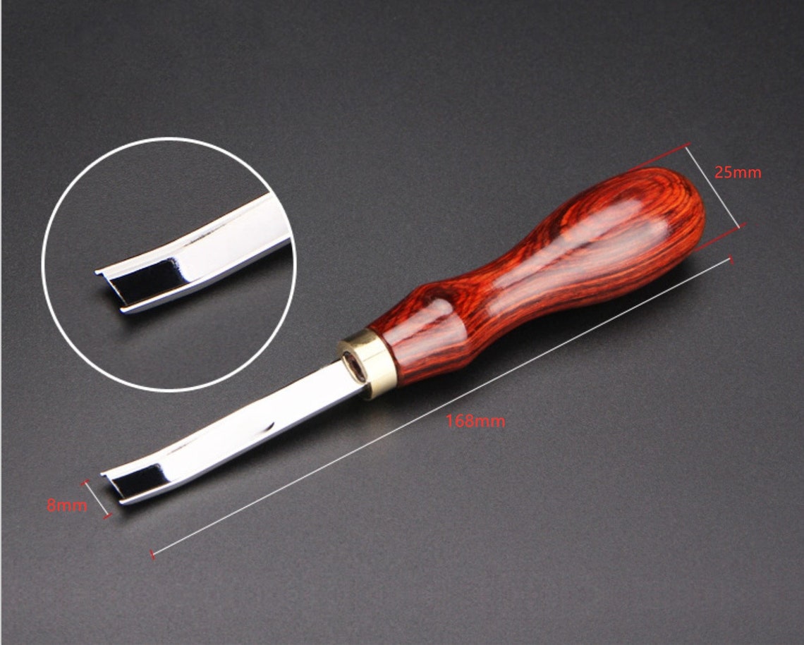 Leather Edge Beveler Leather Edge Tool with Sanders Handle Etsy