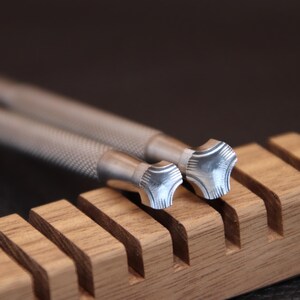 Leather Stamps, 1 Piece or 2 Pieces Professional Leather Stamping Tools for Craft Working, 304 stainless steel Leather Stamping DIY Tool