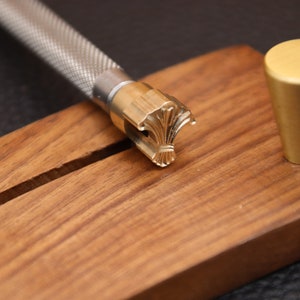 Leather Stamps LeatherCraft Fine Brass Head 304 Stainless Steel Rod