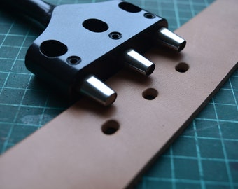 Craft Tool DC53 Stahl Stanzwerkzeug Leder Gürtelgurt Professionelle Ebene