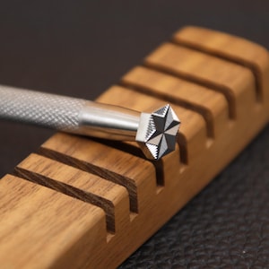 Leather Stamp, 1 Piece Professional Leather Stamping Tools for Craft Working, 304 Stainless Steel Leather Stamping DIY Tool