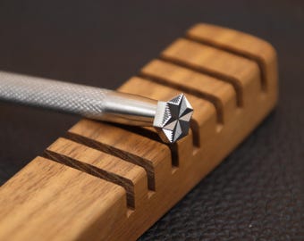 Leather Stamp, 1 Piece Professional Leather Stamping Tools for Craft Working, 304 Stainless Steel Leather Stamping DIY Tool