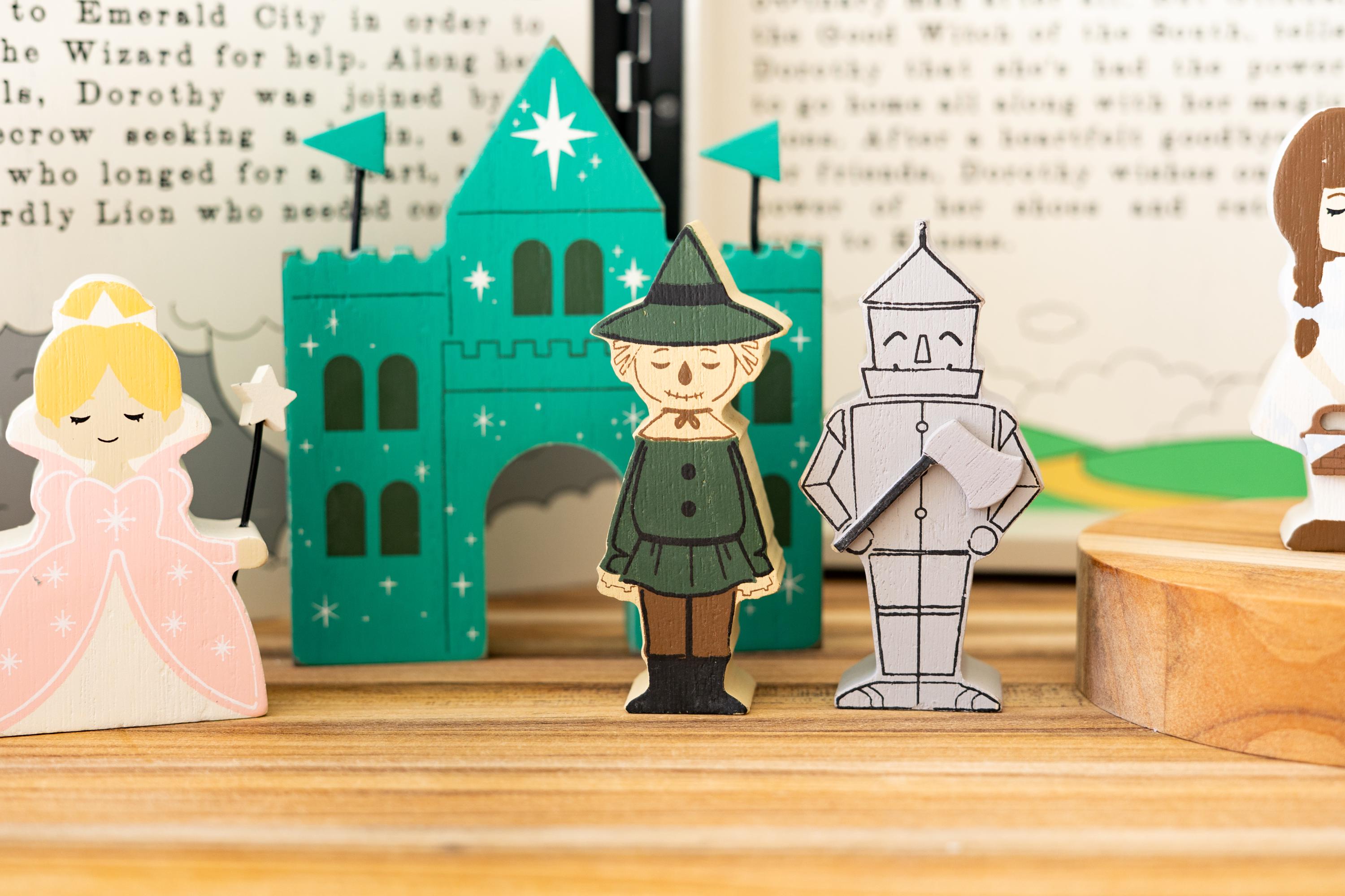 NEW!! Wood Storybook Set - Wizard of Oz - Etsy