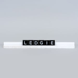 20&quot; Wood Tile Stand - White