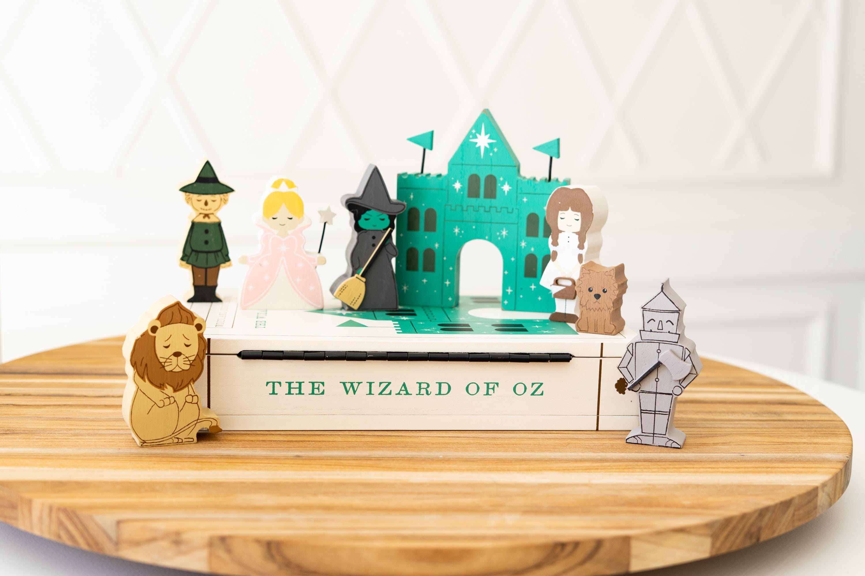 NEW!! Wood Storybook Set - Wizard of Oz - Etsy