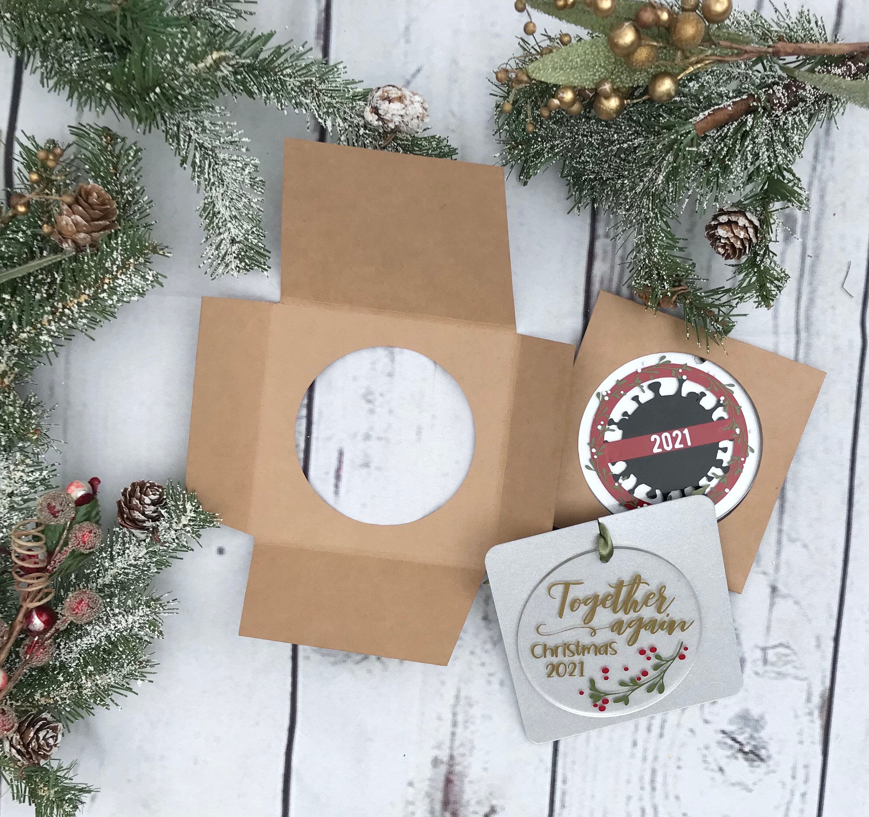 Display Envelope Svg Template Cut File Flat Acrylic or Wooden Ornaments ...