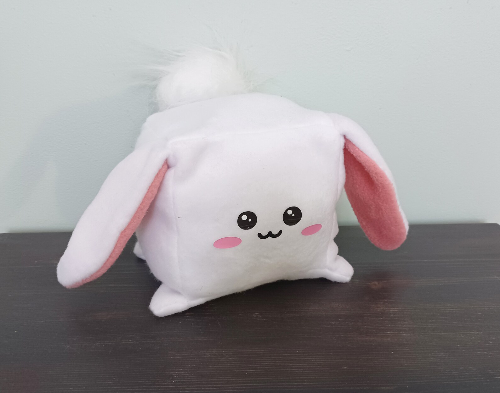 Bunny Rabbit Cube Plush Sewing Pattern, Kawaii Stuffie, Written and ...