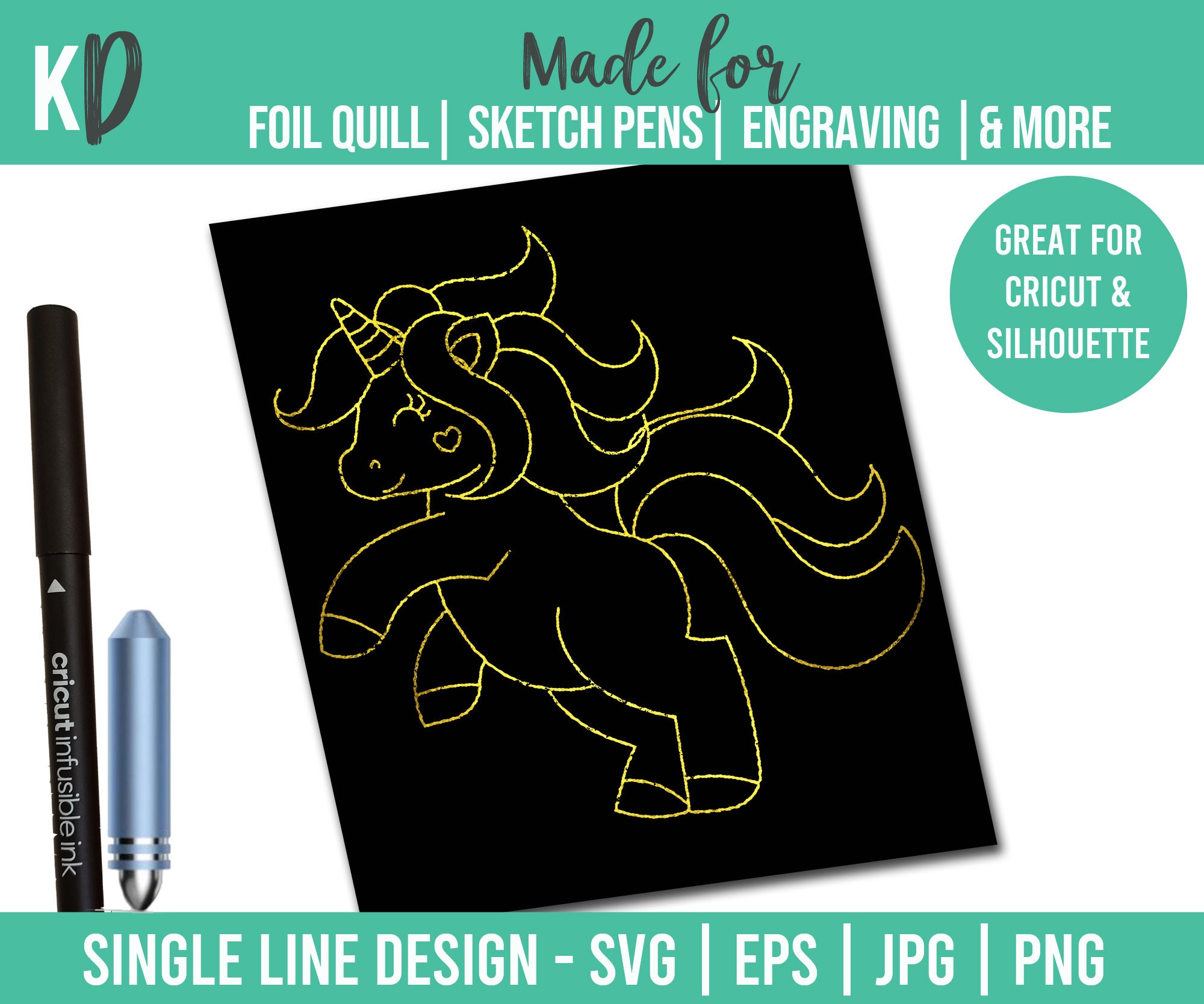 Pony DIY Coloring Shirt Single Line SVG for Infusible Ink Markers and Pens  to Make Gift for Kids With Cricut Craft for Kids Personalized 