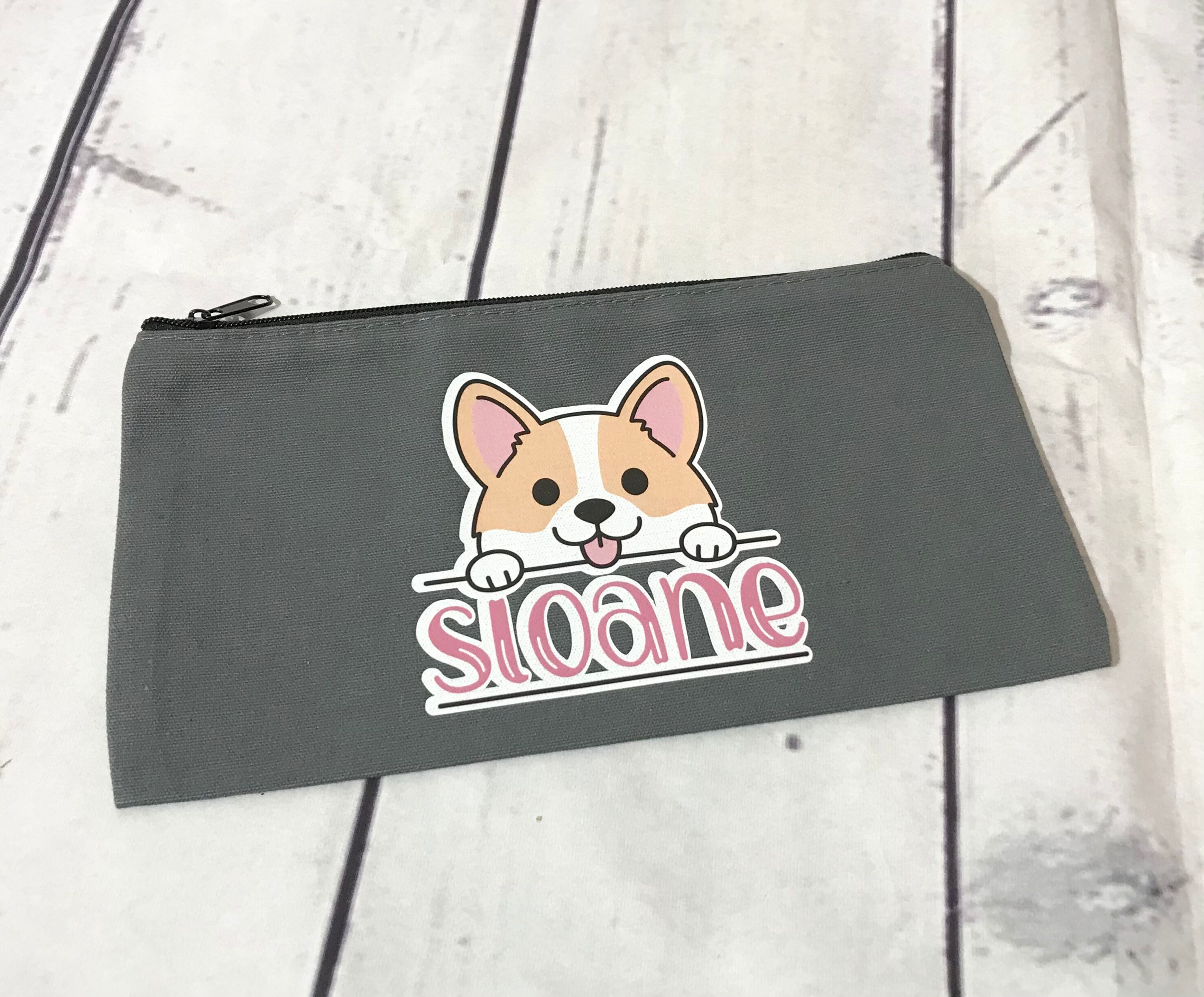 corgi pencil case