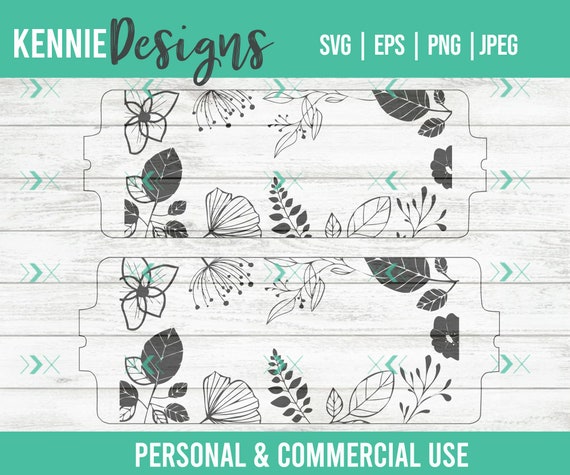 Floral Elements Mug Template SVG for Infusible Ink Sheets for Use Cricut  Mug Press Flowers Feminine Nature Mothers Day Personalize Custom 