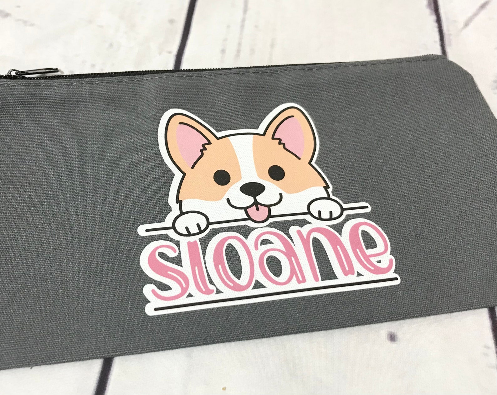 corgi pencil case