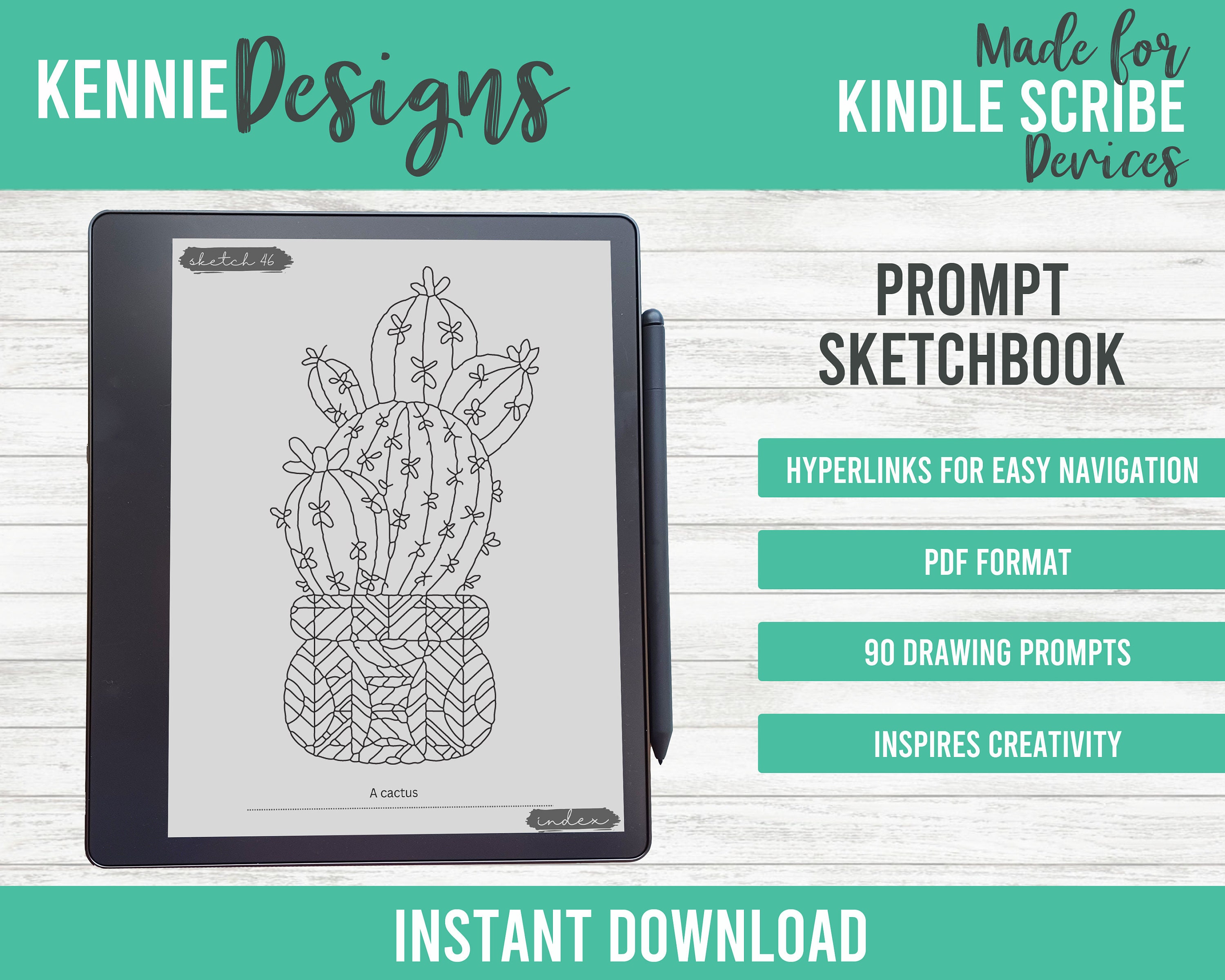 Sketchbook: Vibrant Sketch Adventures - A Guide to Spark Creativity for  Young Artists