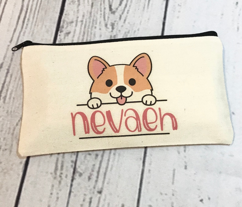 corgi pencil case