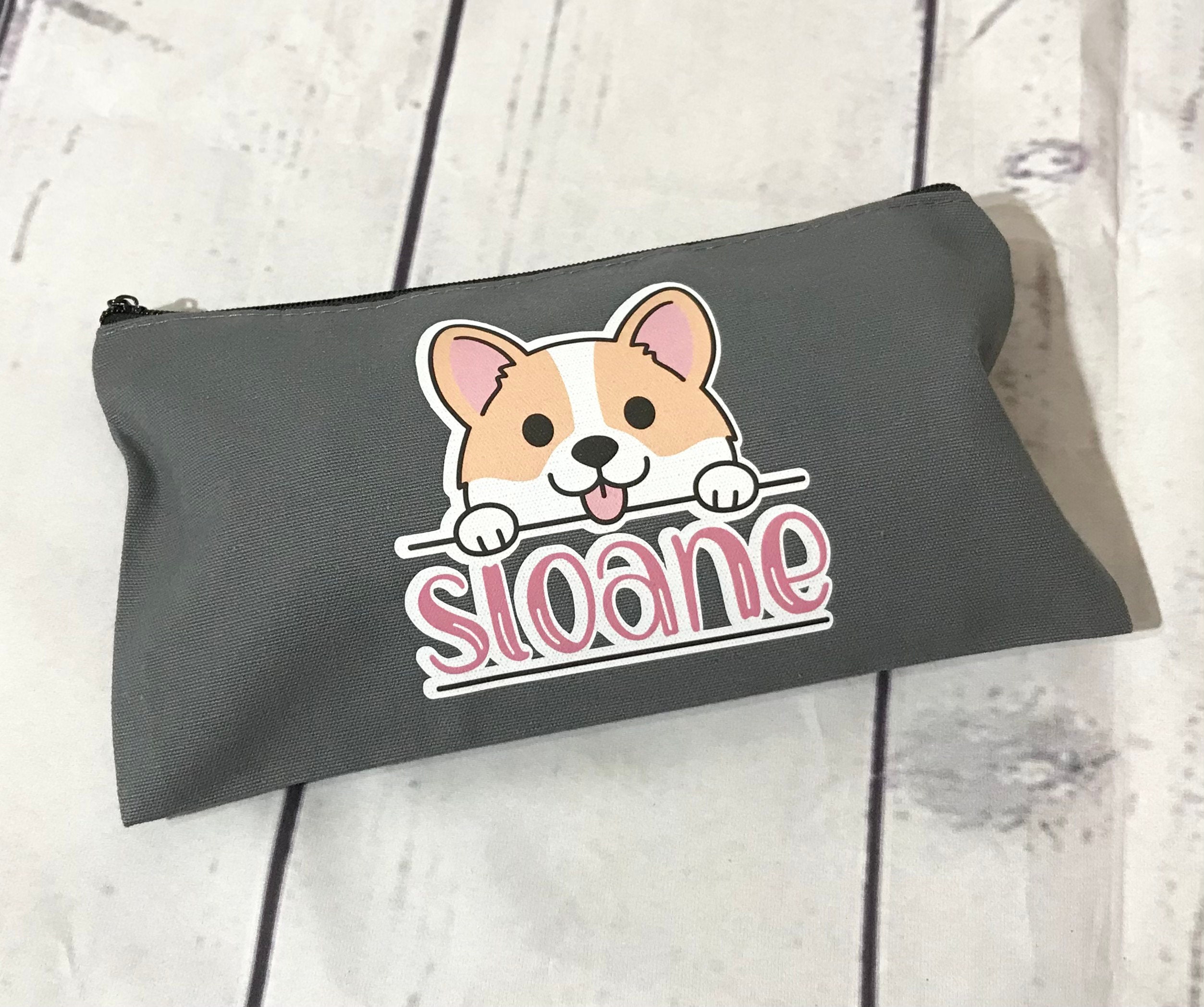 corgi pencil case