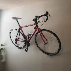 Bike wall mount brackets storage bike rack