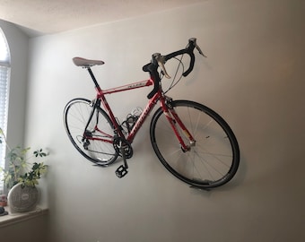 Bike wall mount brackets storage bike rack