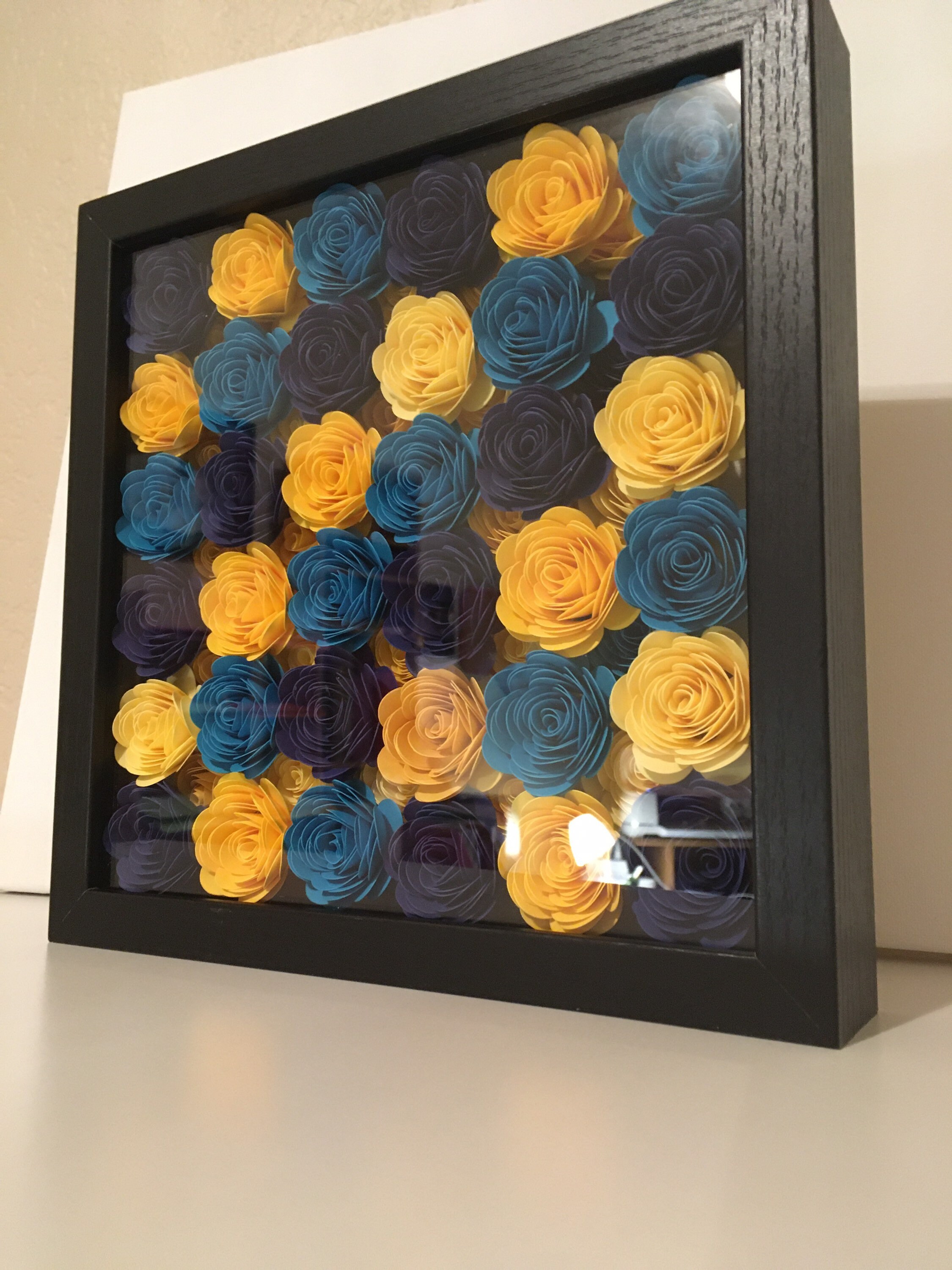 Shadow Box Personalized Wall Art Shadow Box Beautiful Gift Etsy